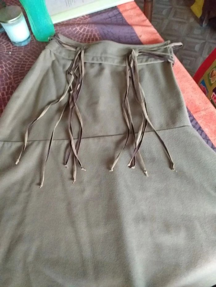 Jupe facon peau femme taille 40 camaieu - photo numéro 2