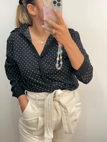 Chemise À Pois Miss Tic