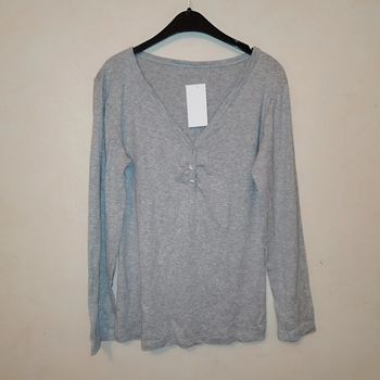 T-shirt longues manches grid