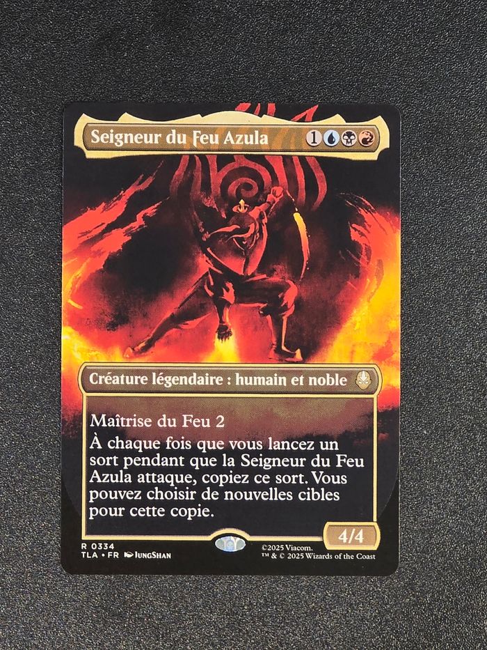 Magic the gathering - Seigneur du feu Azula -  Avatar, le dernier maître de l’air