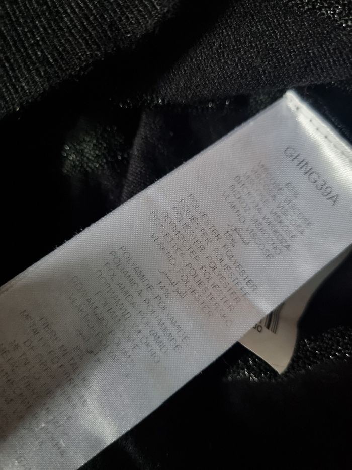 Gilet noir à rayures pailleté taille M - photo numéro 8