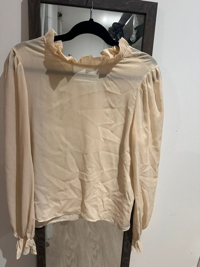 Blouse évasé manches longues - photo numéro 3