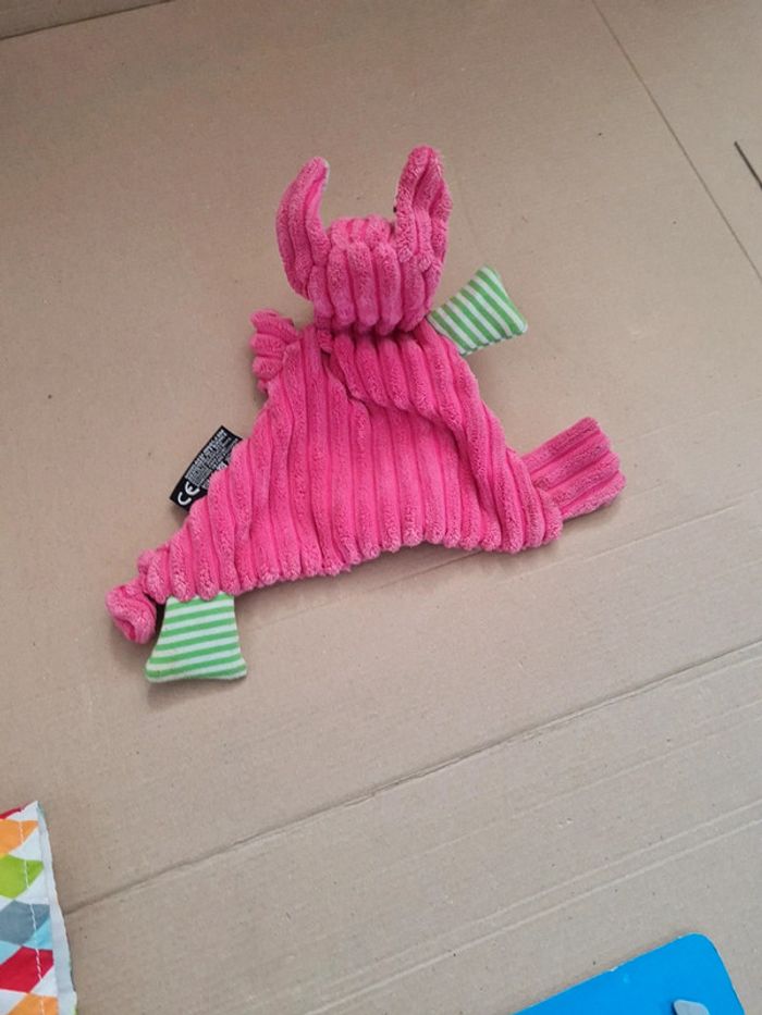 Doudou cochon les deglingos 28 cm - photo numéro 4