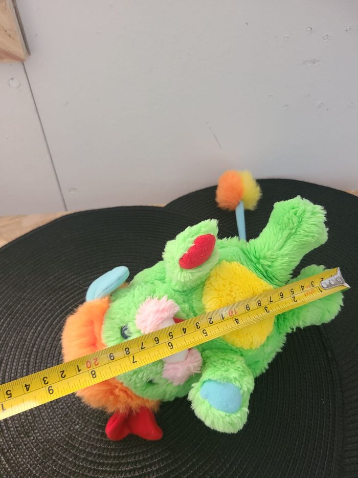 VINTAGE - Peluche Popples vert MATTEL 1986 - photo numéro 2