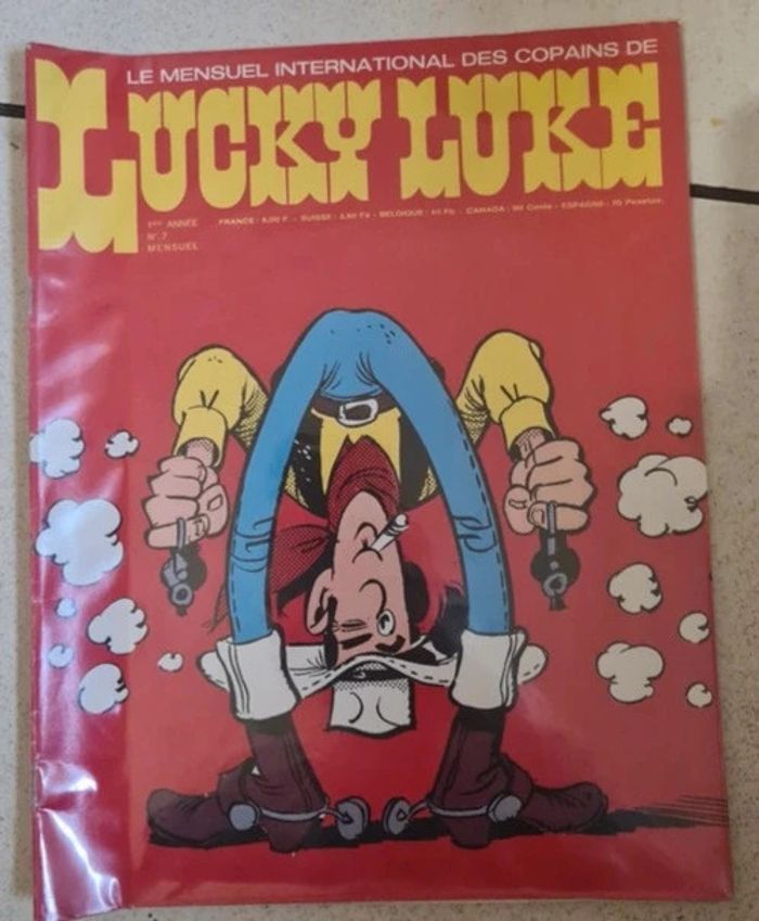 Bande dessinée lucky luke