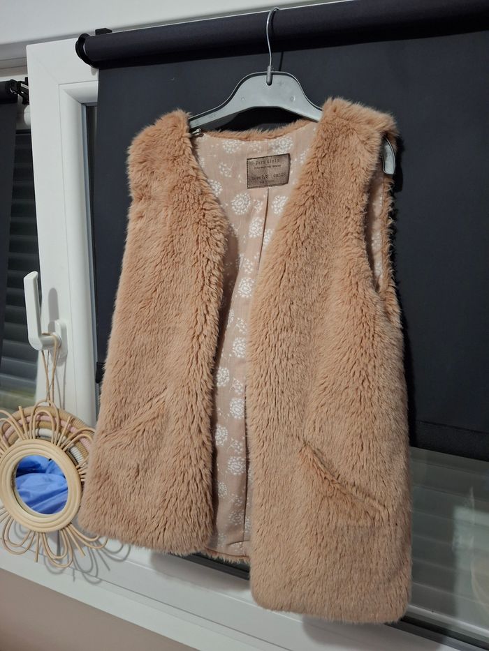 Veste sans manche zara 7/8ans
