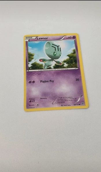 Carte Pokemon Lewsor