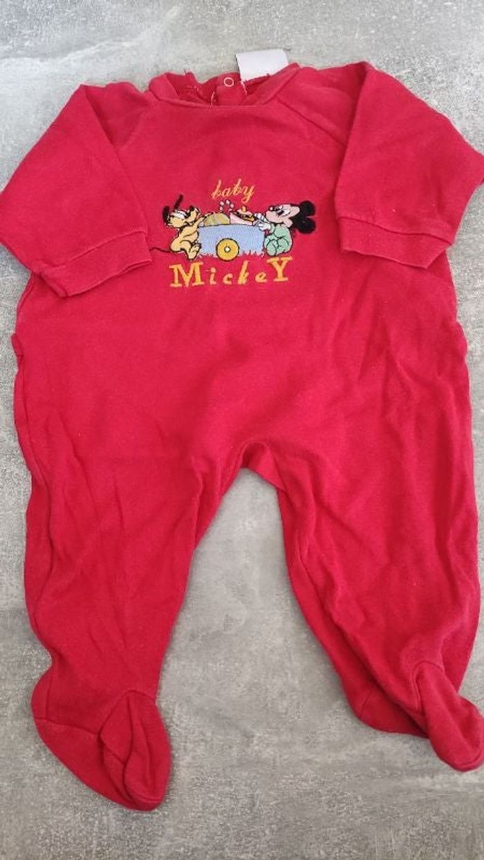 Pyjama bébé garçon Mickey 3 mois