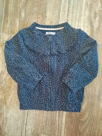 Veste à fermeture éclair fille 4 ans