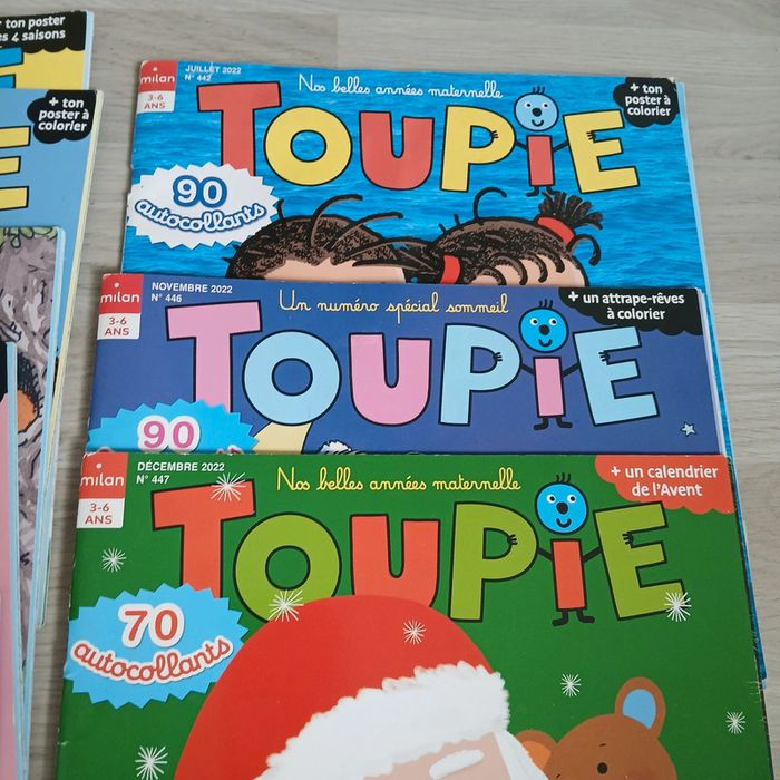 Lot magazines toupie 2022 / 2023 - photo numéro 3