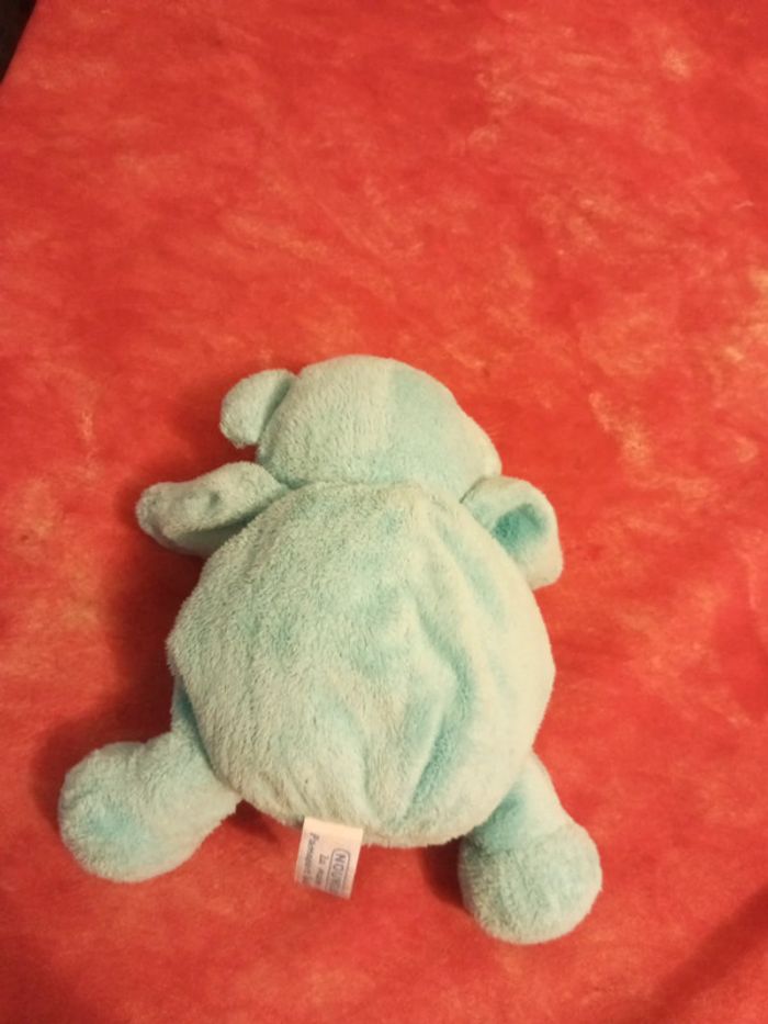 Ours ourson papillon bleu marque Nounours - photo numéro 5