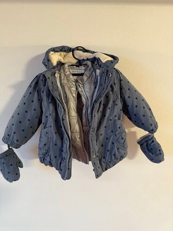 Manteau doudoune fille 9/12 mois