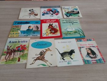 Lot de 10 livres enfants divers