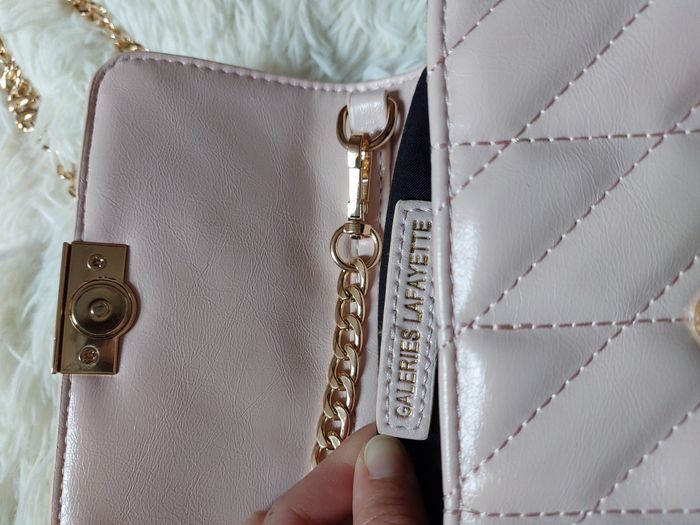 Sac à main rose Galeries Lafayette - photo numéro 5