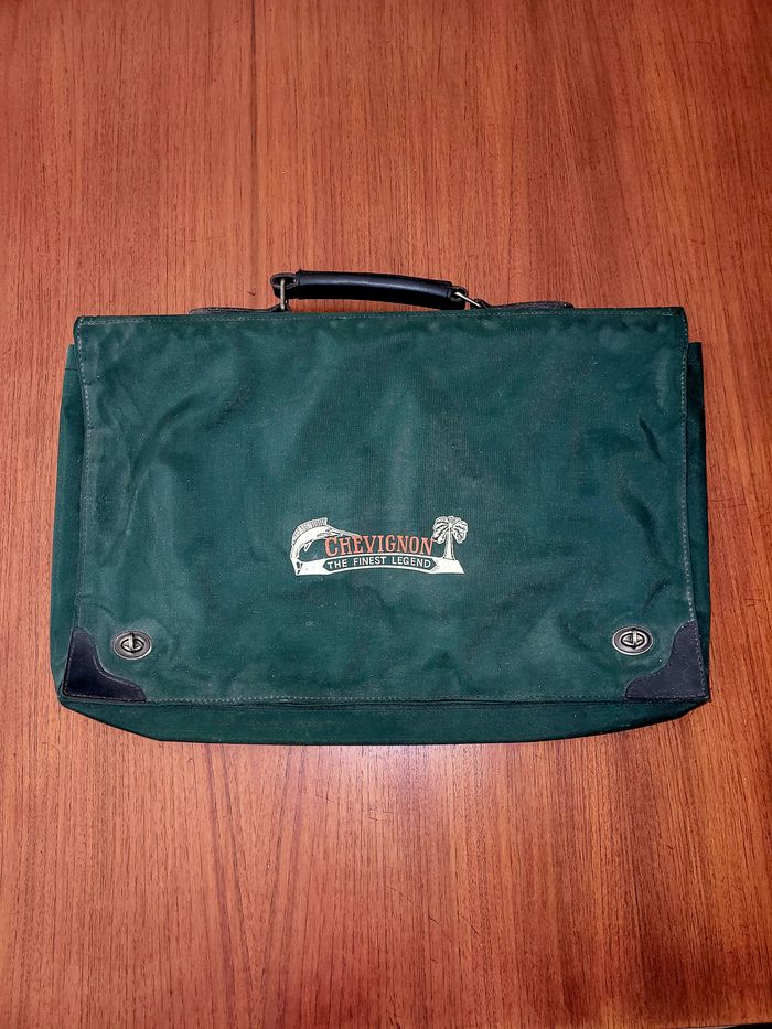 sacoche cartable Chevignon - vintage