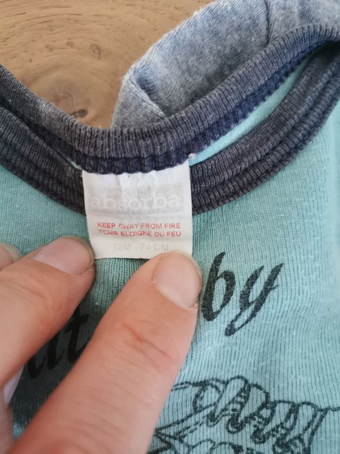 Lot de 6 bodies bébé garçon manches longues 12mois - photo numéro 5