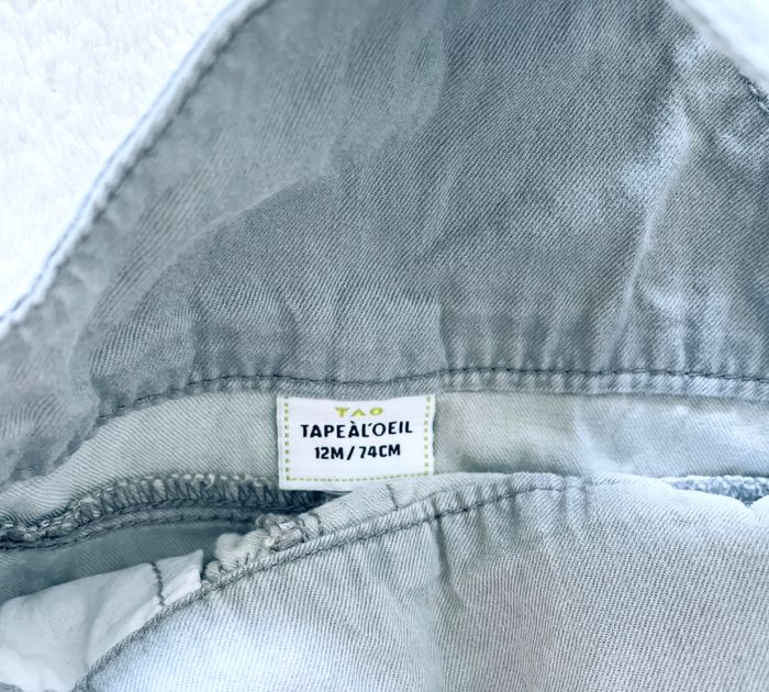 salopette jupe « Tape à l’oeil » T12 - photo numéro 2
