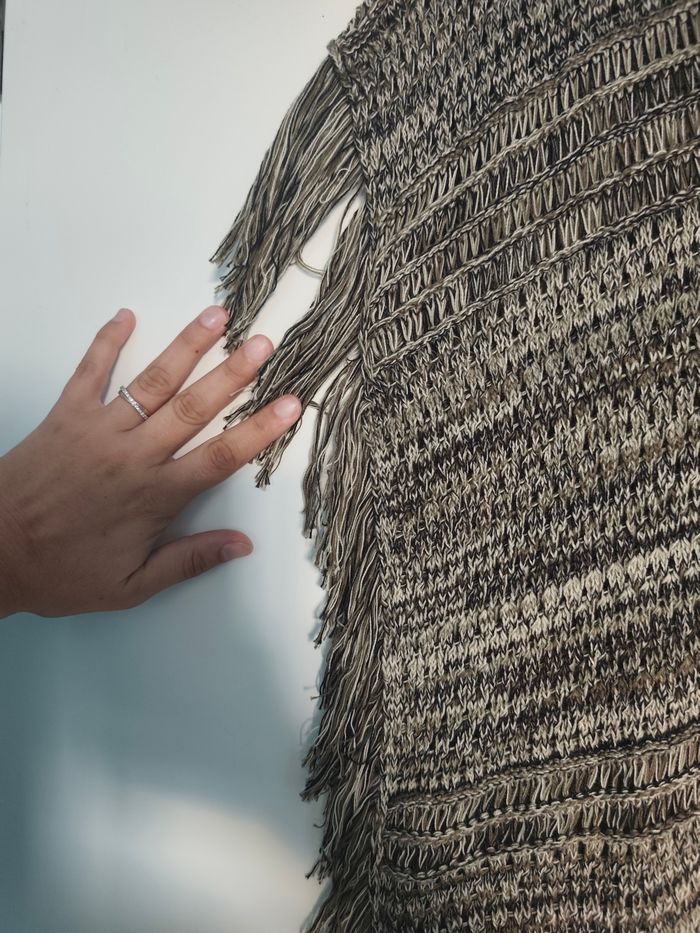 T-shirt sans maches à franges - photo numéro 2