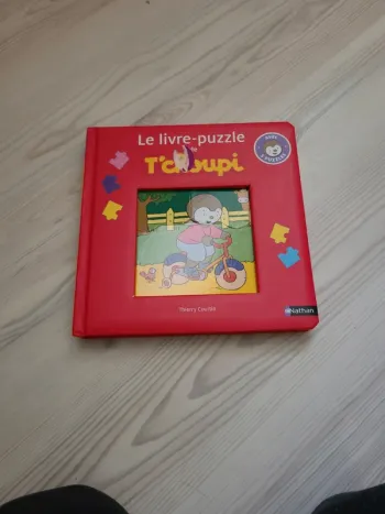 Livre puzzle Tchoupi