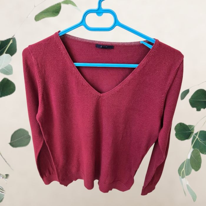 Pull Col v manches longues kiabi en M