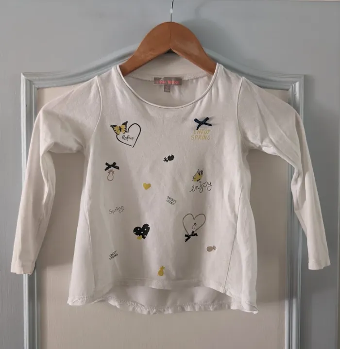 T-shirt Lisa Rose, taille 5 ans
