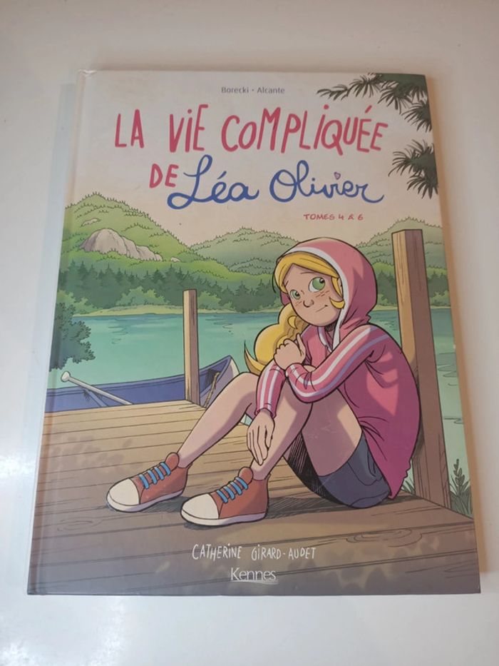 Lot de 2 BD la vie compliquée de léa olivier (éditions kennes) - tomes 1 et 6 - photo numéro 2