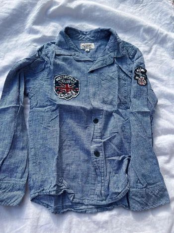 Chemise manche longue à carreaux
