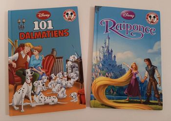 Lot 2 livres Raiponce et 101 dalmatiens