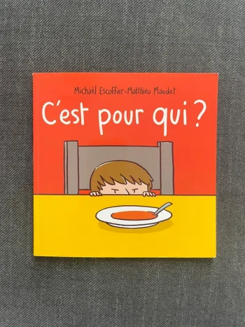 📚 Livre jeunesse C’est pour qui ? de Michaël Escoffier & Matthieu Maudet