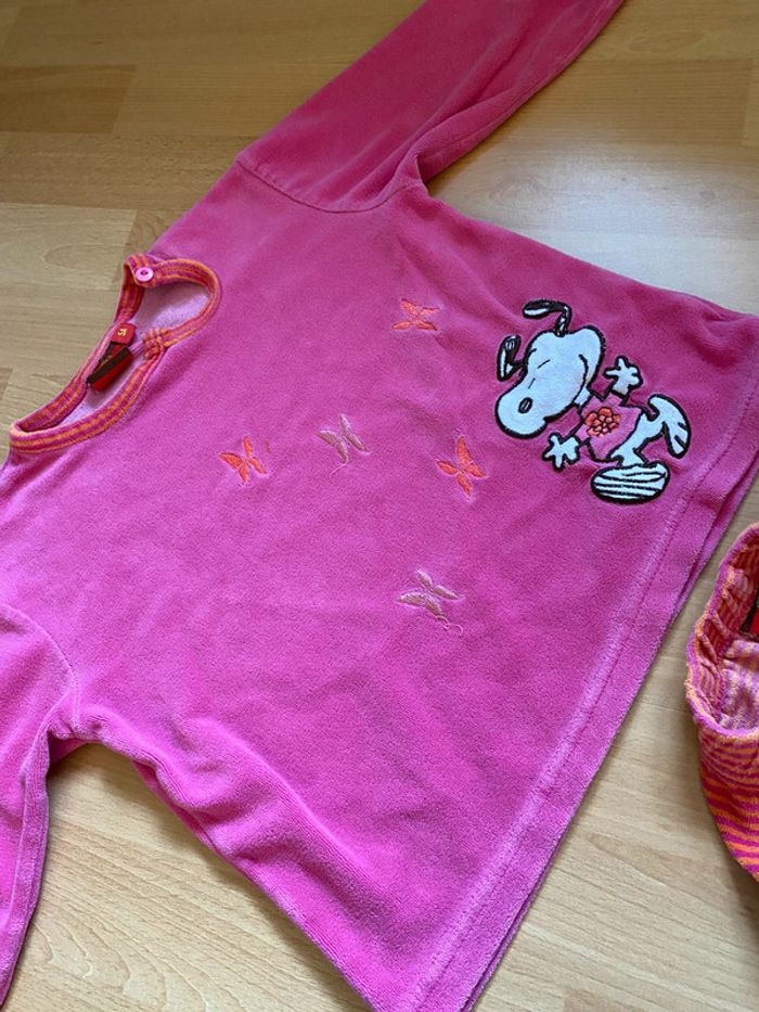 Pyjama Snoopy Peanuts Taille 5 ans - photo numéro 2