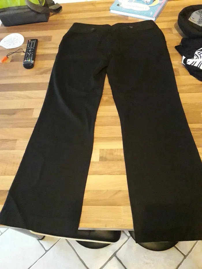 Pantalon noir droit - photo numéro 2