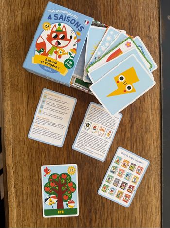 Jeux les 4 saisons auzou 
