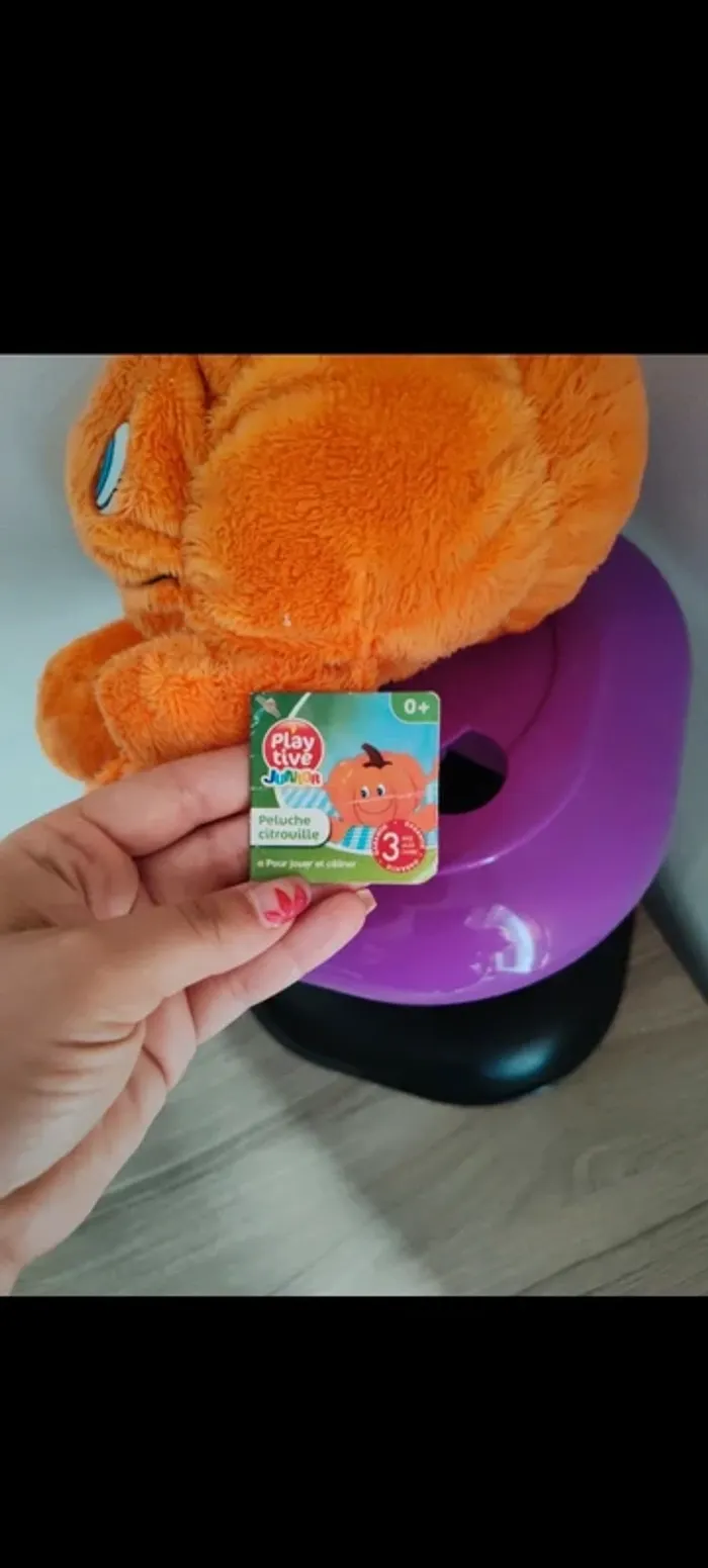 Peluche citrouille Playtive - photo numéro 3