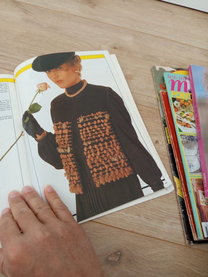 Magazine tricot sélection tissage mode - photo numéro 9