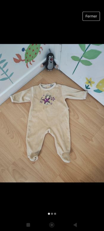 Pyjama bébé fille souris