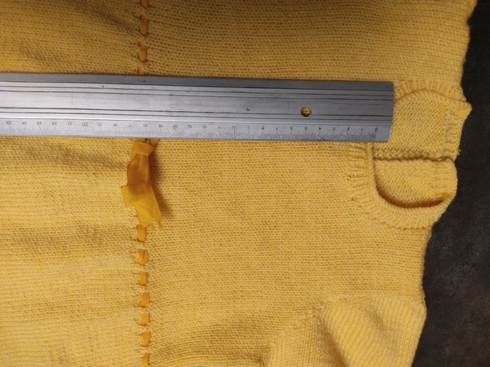 Robe tricoté main taille 2/3 ans - photo numéro 7