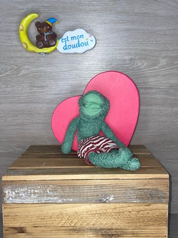 SIG32 doudou grenouille 🐸 Sigikid 