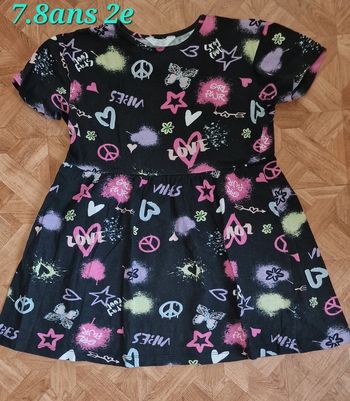 Robe légère 7 8ans