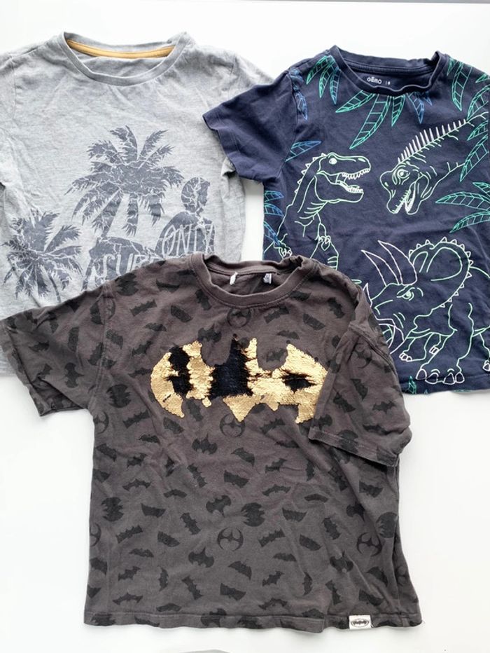 Lot de 3 tshirts manches courtes 6 ans