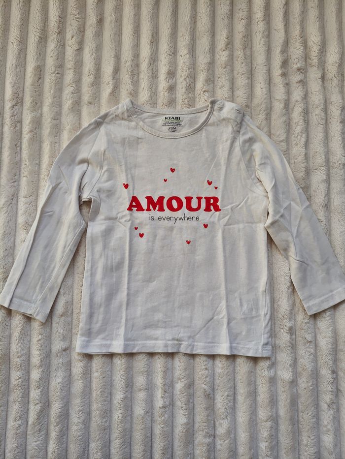 Tee-shirt manches longues Kiabi 2 ans