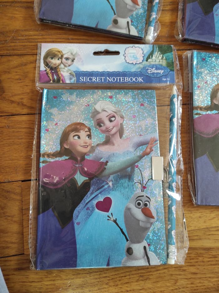 Lot de Journals intimes carnet secrets reine des neiges neuf - photo numéro 3