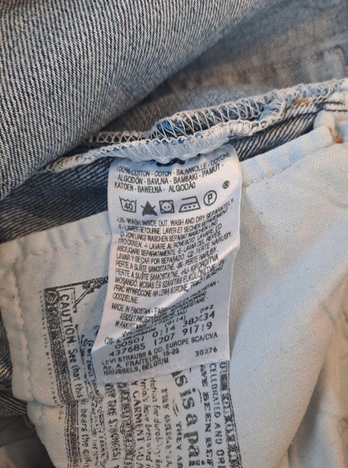 Jeans Levi's 501 38x32 - photo numéro 4