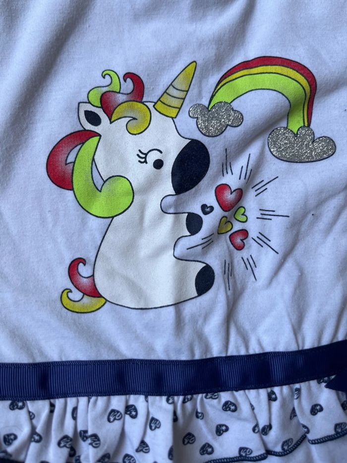 Combishort licorne 9-12 mois - photo numéro 4