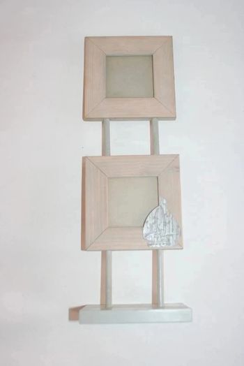 Porte photos en bois H38xL13x10cm