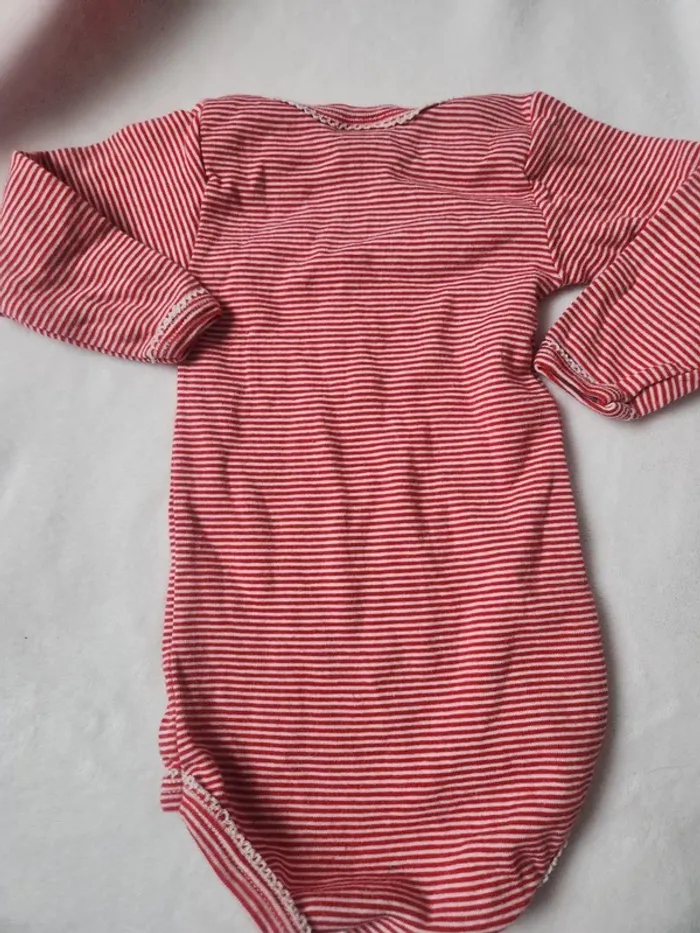 Joli body Petit Bateau bébé 9 mois manches longues automne hiver - photo numéro 5