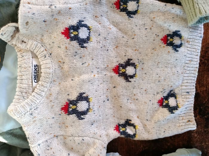 Lot de 9 pull bebe garçon 6/9 mois - photo numéro 4