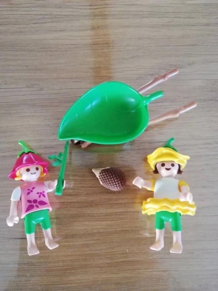 Fées avec hérisson playmobil