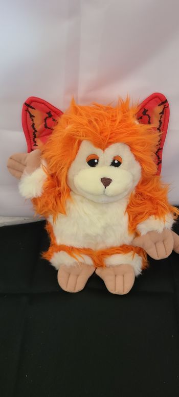 Peluche vintage 1986 Disneyland capitaine EO Fuzzball Space Monkey Michael Jackson
