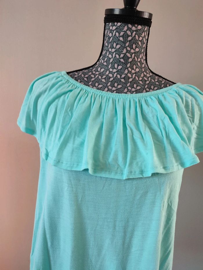 Tee shirt bleu - photo numéro 2