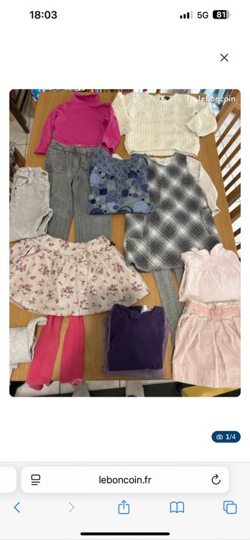 Vêtements 3 ans filles